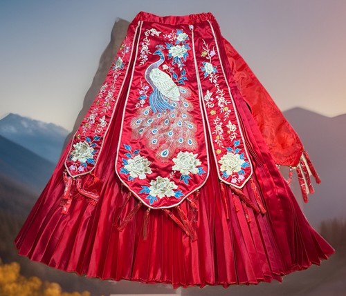 Chinese wedding dress skirt - wedding,