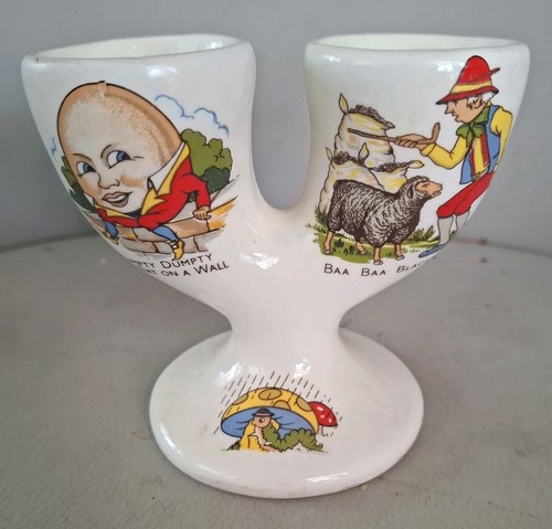 Vintage nursery rhyme ceramic - nursery,