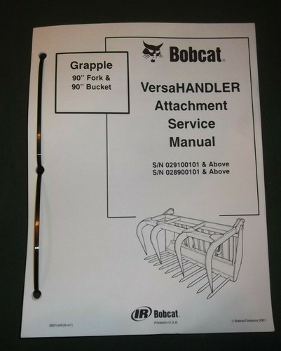 Bobcat versahandler fork - bobcat,