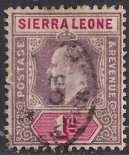 Sierra Leone 1903 KEV11 1d
