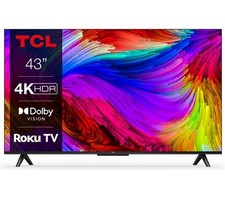TCL 43RP630K Roku TV 43" Smart 4K Ultra HD HDR LED TV