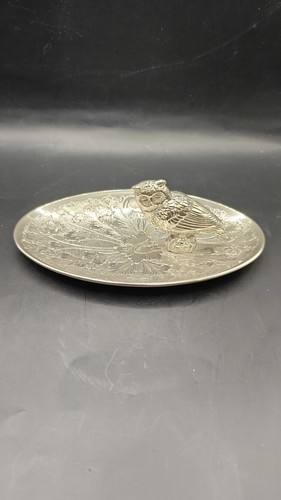 Vintage seba silver plated - vintage, owl