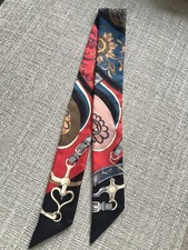 hermes scarf silk twilly