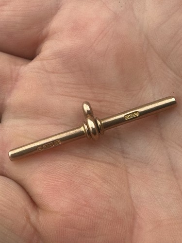 9ct 375 rose gold - 9ct, t-bar