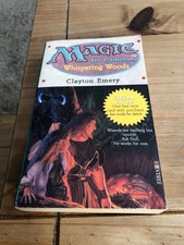 MAGIC THE GATHERING WHISPERING WOODS BOOK 1995 CLAYTON EMERY VG CONDITION