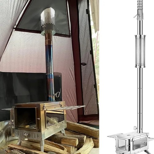 Camping stove pipe stainless - camping,