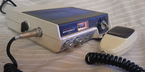 Vintage motorola mocat cb - motorola,