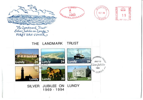 Lundy island 1994 qeii - gb,