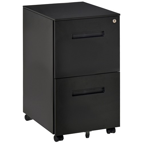 Lockable metal filing cabinet