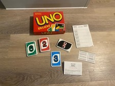 Vintage Uno Deluxe Edition 1993 Complete in original box