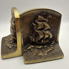 Nautical Book Ends Cast Iron