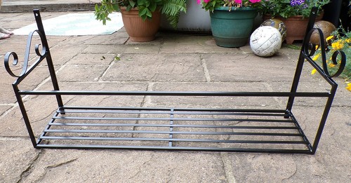 Wrought iron extra high and