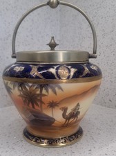 Vintage Noritake Japan Biscuit / Sweet Barrel   Desert Camel  Design