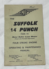 Suffolk Punch Mk VII Lawn Mower Operating Manual