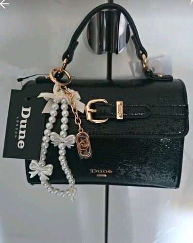 Dune london black faux - dune,