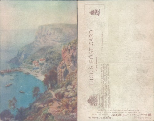 Cliffside view torquay - view, of