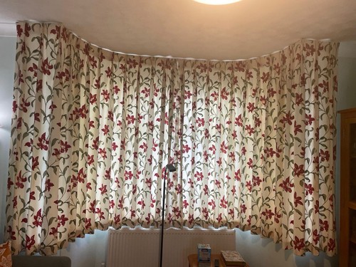 Floral curtains for large - floral,