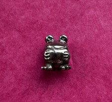 Pandora sterling silver frog