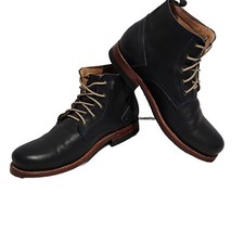 Mens Ankle Tie Up Dress Boots