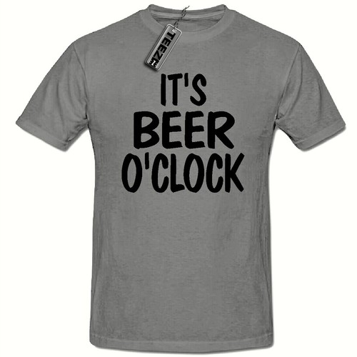 Beer clock funny - it's,