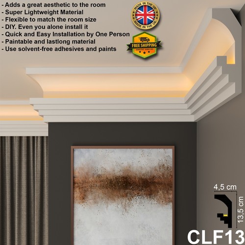 Cornice coving moulding led - cornice,