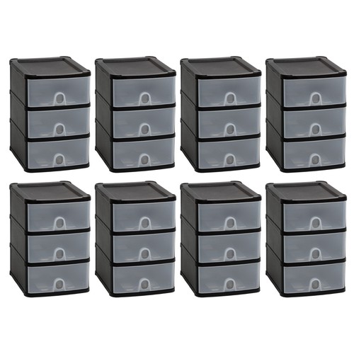 Plastic storage drawers 3 - x,