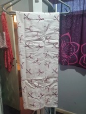 ASDA George 1 Bow Pillowcase BRAND NEW Pink/White W48 X L74cm