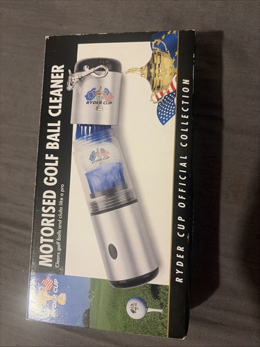 Motorized golf ball cleaner - golf,