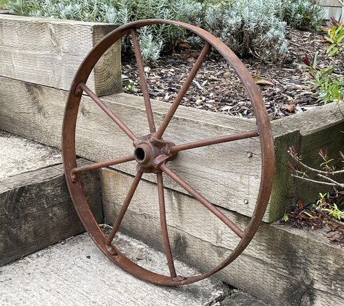 Vintage cast iron - vintage, cart