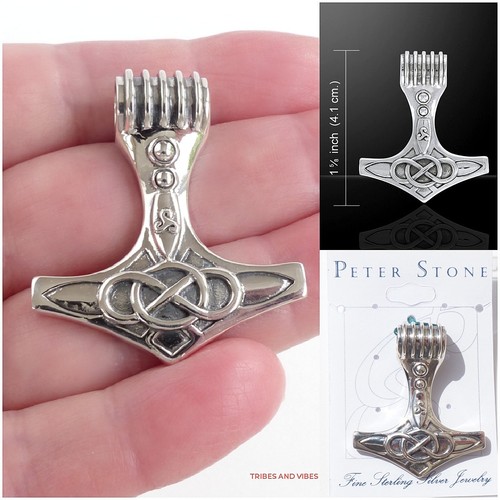 Thors hammer pendant 925 - thors,