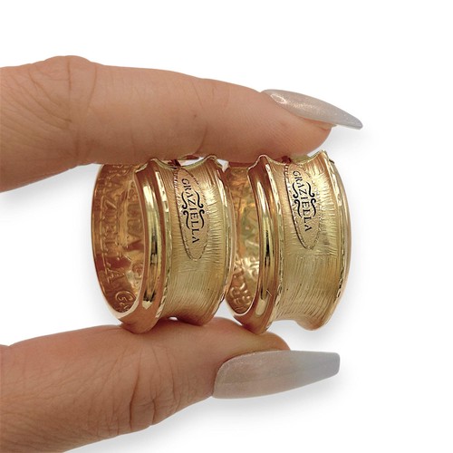 Nzgd 18ct gold earrings - nzgd,