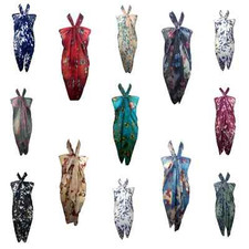 Ladies Butterfly Sarong Scarf Dress Wrap Cover Up Beachwear Poolwear Swimwear