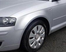 BRAND NEW WING FOR AUDI A3 2003-2009, PAINTED IN LA7W REFLEX SILVER PASSENGER