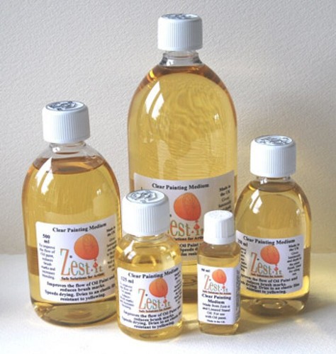 Zest oil paint clear - oil,