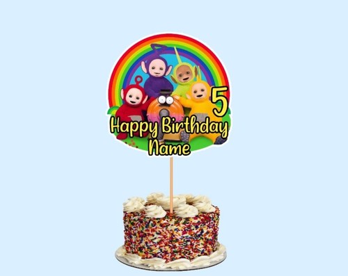 Teletubbies cake topper - teletubbies,