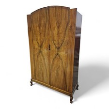 Walnut Double Door Wardrobe -