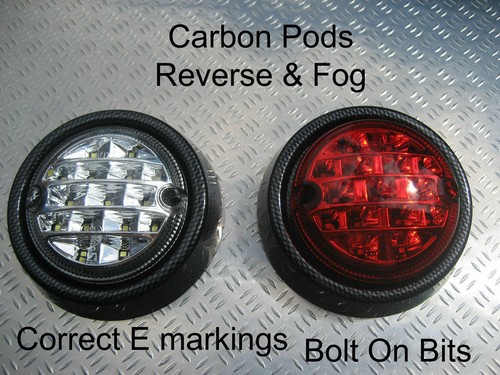 Led fog reverse rear - led,