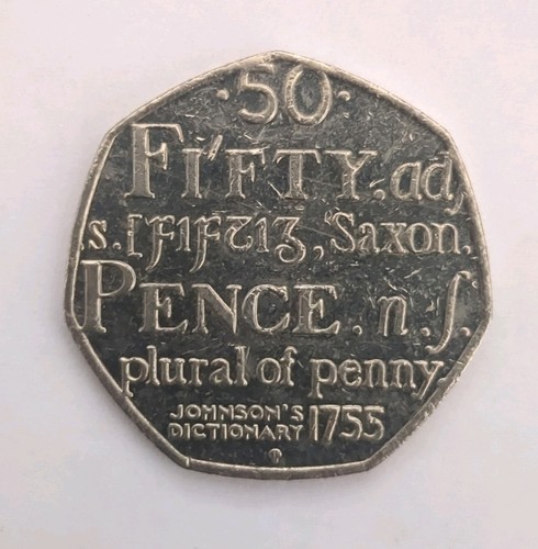 2005 50p fifty pence 250th - 2005,