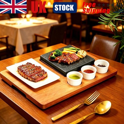 Hot steak stones table top - steak,