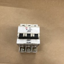 MEM MCB 20 Amp Type 3 M9 Triple Pole 3 Phase 20A Memshield 1  -  203MB3