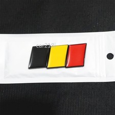 1x Matte Belgium Flag Black