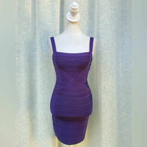 Herve leger purple - herve,