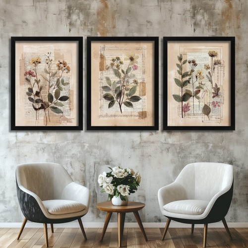 Shabby chic wall - art, 3
