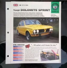 Imp 1973-80 triumph dolomite