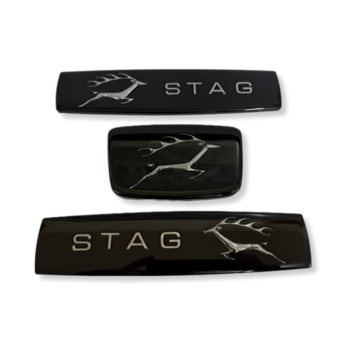 Triumph stag badges set - stag,