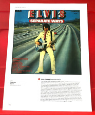 Elvis Presley Separate Ways Album Cover Art PICTURE / PRINT 12" x 9"