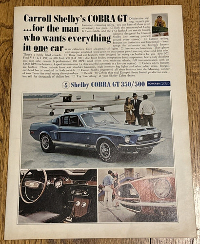 1968 shelby cobra - shelby,