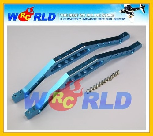 Alloy lower chassis brace - brace, b