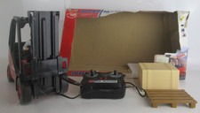 Dickie Workmaster Wired Remote Control Forklift Toy In Box With Pallet / Goods