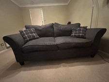 SCS Charcoal Grey 3 Seater Sofa